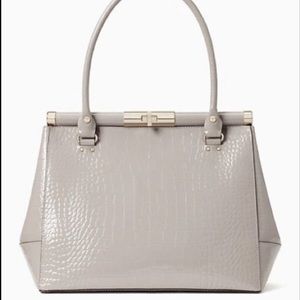 Kate Spade Grey KNIGHTSBRIDGE Large Shoulderbag NWT